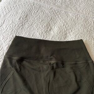 lululemon athletica Olive Green Leggings